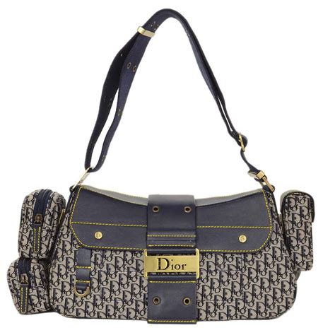 dior shoulder bag monogram|Dior tote second hand.